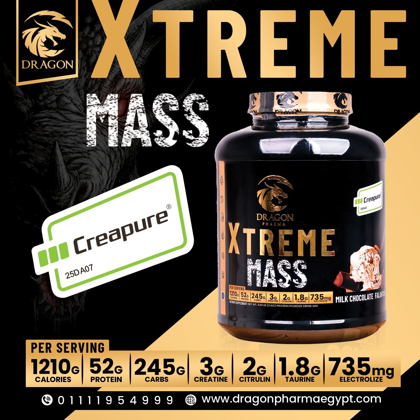 DRAGON MASS EXTREME 3KG