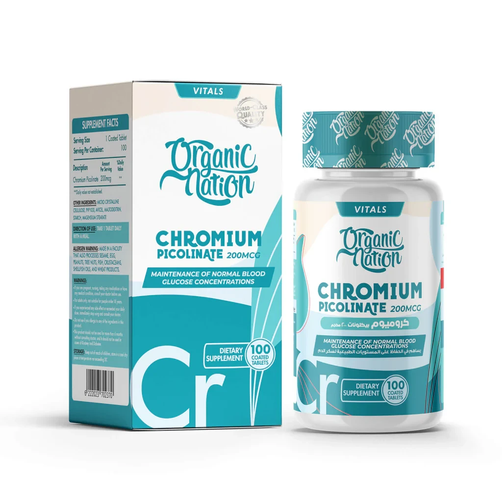 Organic Nation Chromium Picolinate