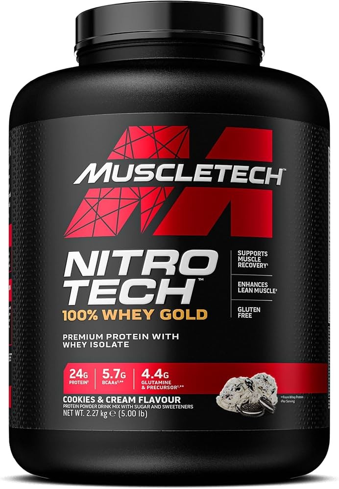 MuscleTech Nitro‑Tech Whey Gold 2 kg
